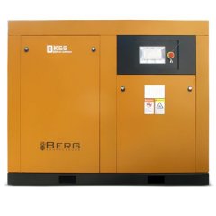 Промышленный винтовой компрессор BERG ВК-55-E/12 бар с прямым частотно-регулируемым приводом